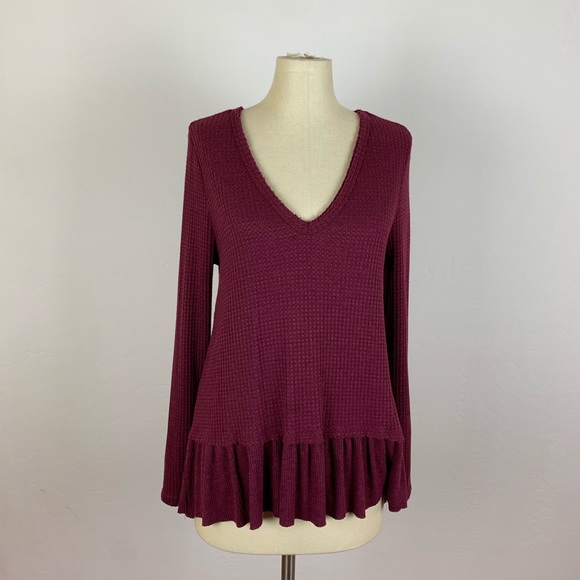 Anthropologie Tops - Anthropologie Eri + Ali Waffle Knit Top
